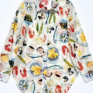 NWT Lisa says Gah tapas shirt